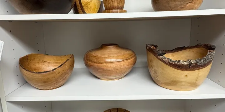 Handcrafted Wood Art at Finder's Keepers Corner