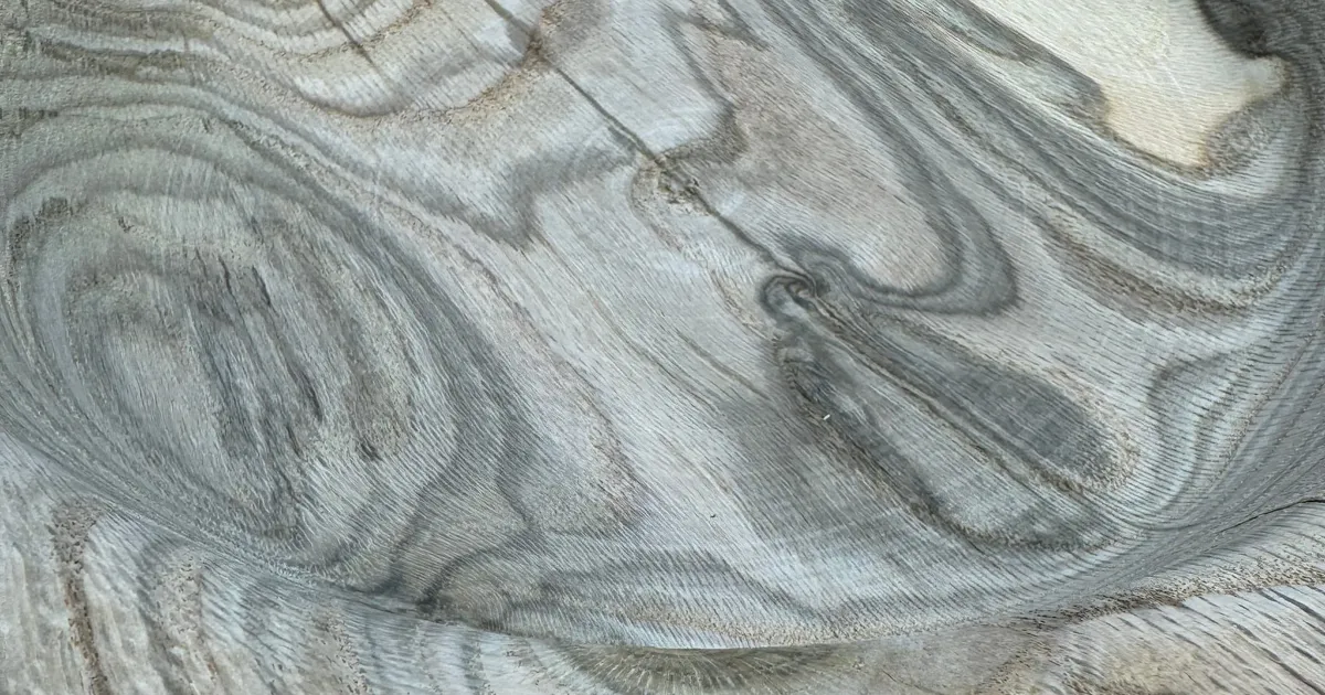 Wild-Grain White Ash Bowl — Beauty in Imperfection