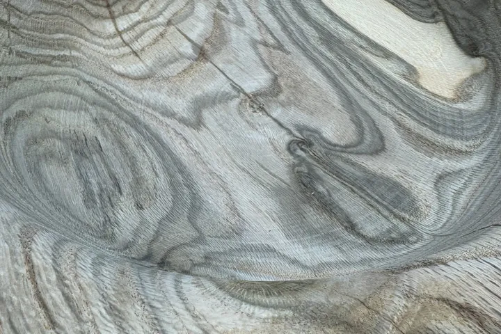 Wild-Grain White Ash Bowl — Beauty in Imperfection