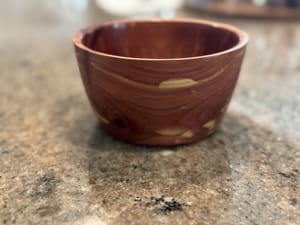 Cedar Resin Bowl
